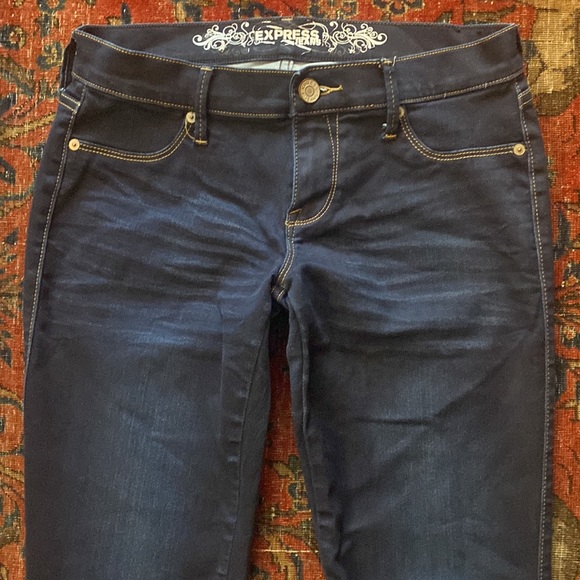 Dark blue Express jeans - Picture 3 of 15